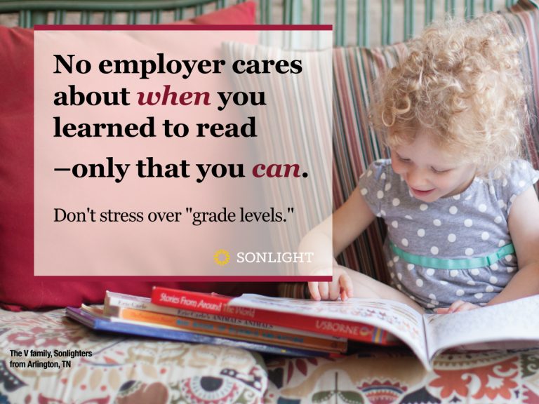 No employer cares about when you learned to read -- only that you CAN. Don't stress over "grade levels."