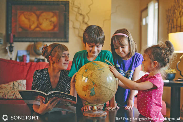 Managing a Large Family Homeschool for the Not So Organized Mom