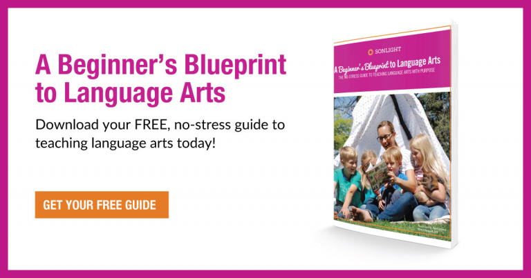 A Beginner’s Blueprint to Language Arts: The No-stress Guide to Teaching Language Arts with Purpose