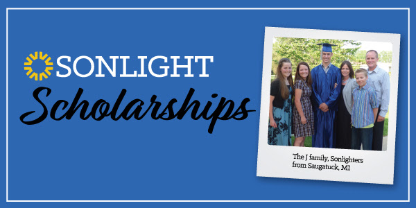 Sonlight offers college scholarships