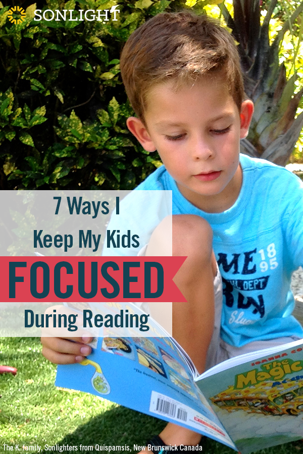 Seven Ways I Keep My Kids Focused During Reading - Sonlight ...