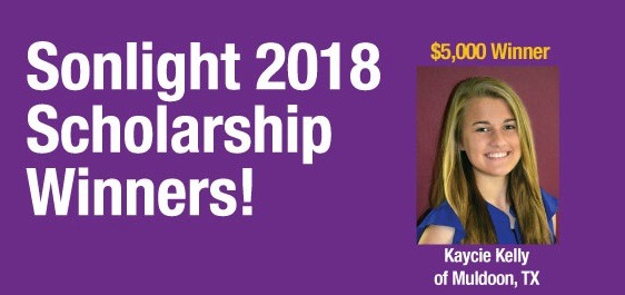 2018 Sonlight Scholarship Winners