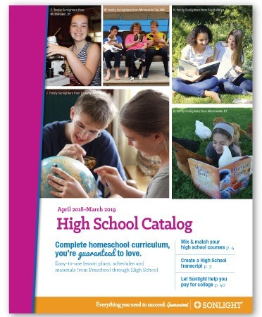 Sonlight High School Catalog