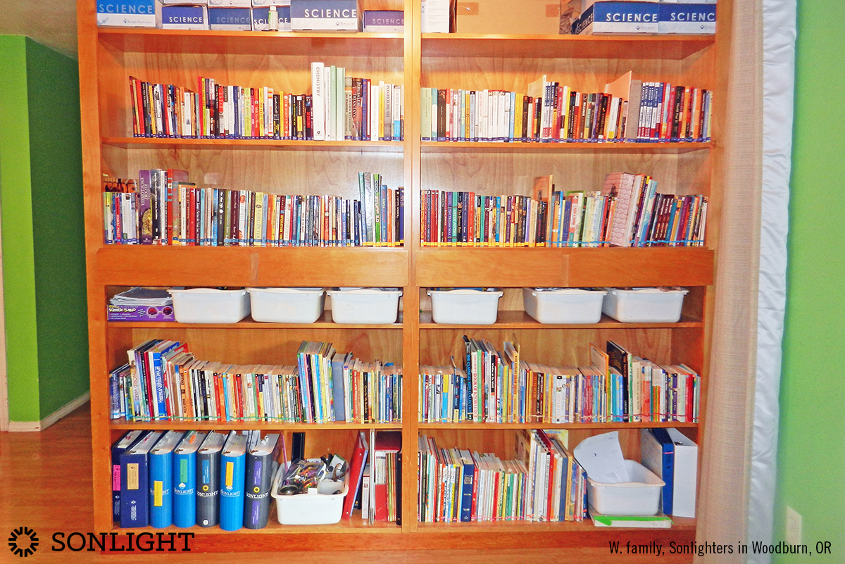 So Many Books How to Organize Your Homeschool Library Sonlight
