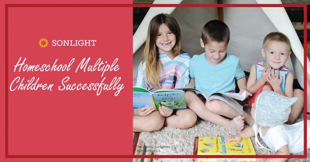 Sonlight makes it easier to teach multiple ages by dividing our curriculum into two types of subjects: Couch and Table Subjects.