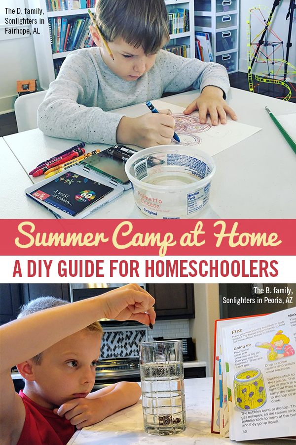 Summer Camp at Home A DIY Guide for Homeschoolers Sonlight