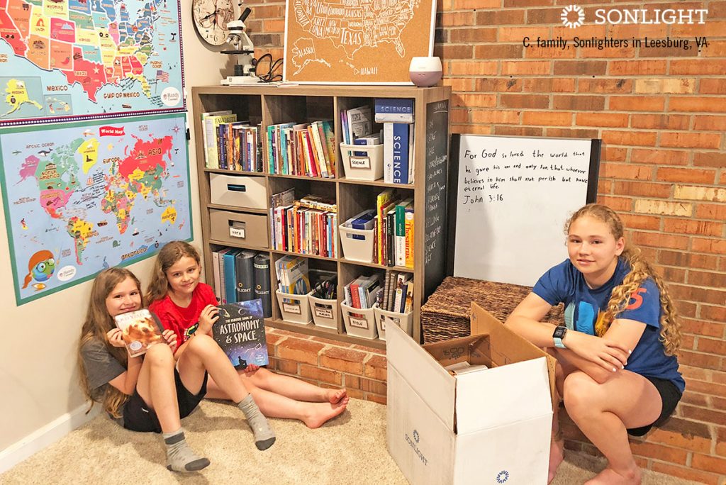 "This was our first year homeschooling. Sonlight made the transition easy for us, and the Instructor's Guide made my job a breeze. We can’t wait to start our new books! Thank you, Sonlight!"—Chrissy C. of Leesburg, VA