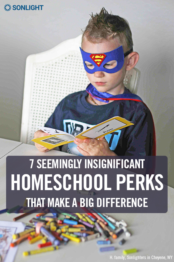 7 Seemingly Insignificant Homeschool Perks that Make a Big Difference