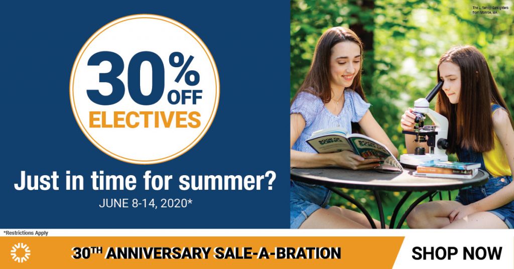 2020 Electives Sale
