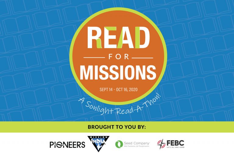 Read for Missions: Sonlight's 2020 Read-A-Thon