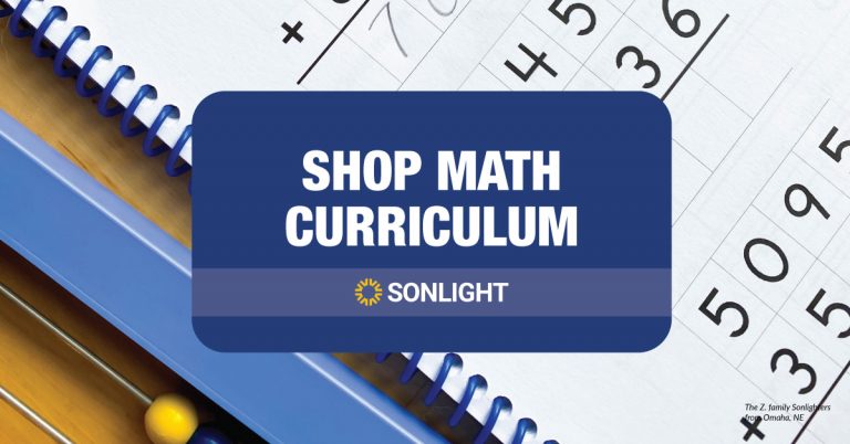 shop math at sonlight