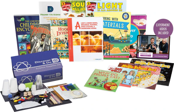 Enjoy fully-planned homeschool science experiments with our Science Packages