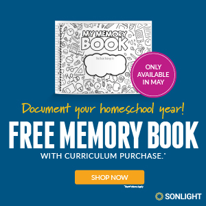 Get a FREE Memory Book with your curriculum purchase in May!