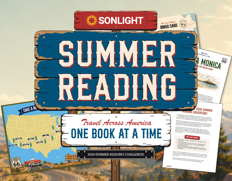Sonlight Summer Reading Challenge 2026: Travel Across America One Book at a Time 